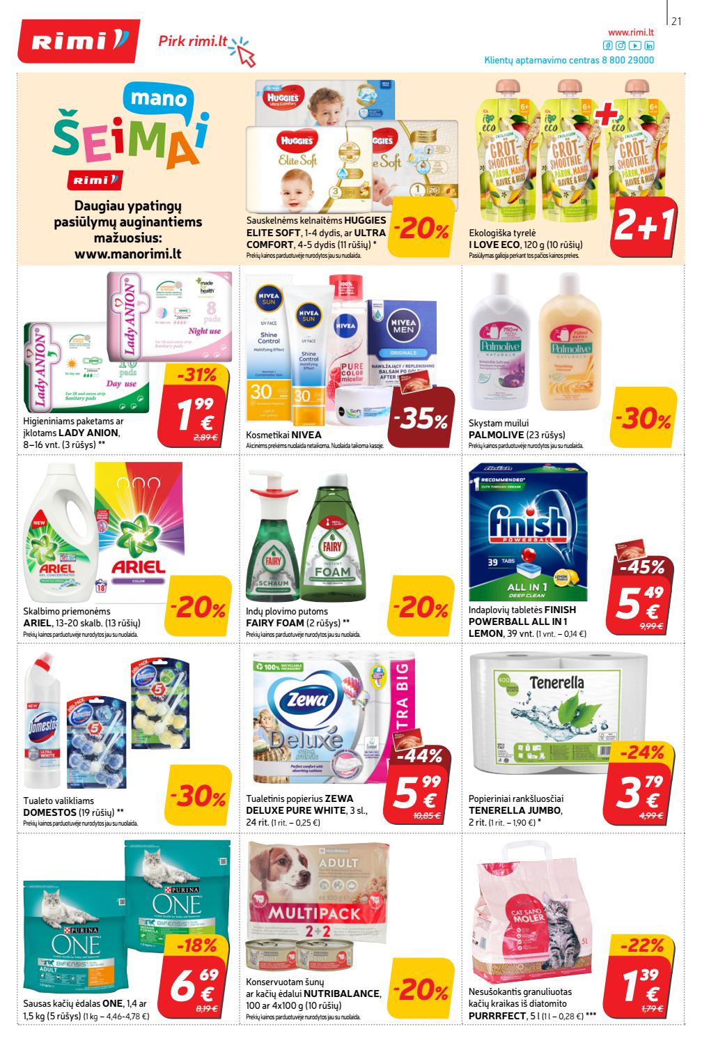 Rimi savaitinis leidinys akcijos nuo 
  2021-07-13 iki 
  2021-07-19 | Leidinukas.lt puslapis 21