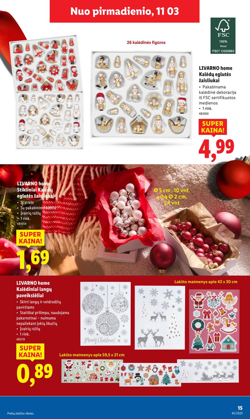 Lidl ne maisto leidinys akcijos nuo 
  2025-11-03 iki 
  2025-11-09 | Leidinukas.lt puslapis 15