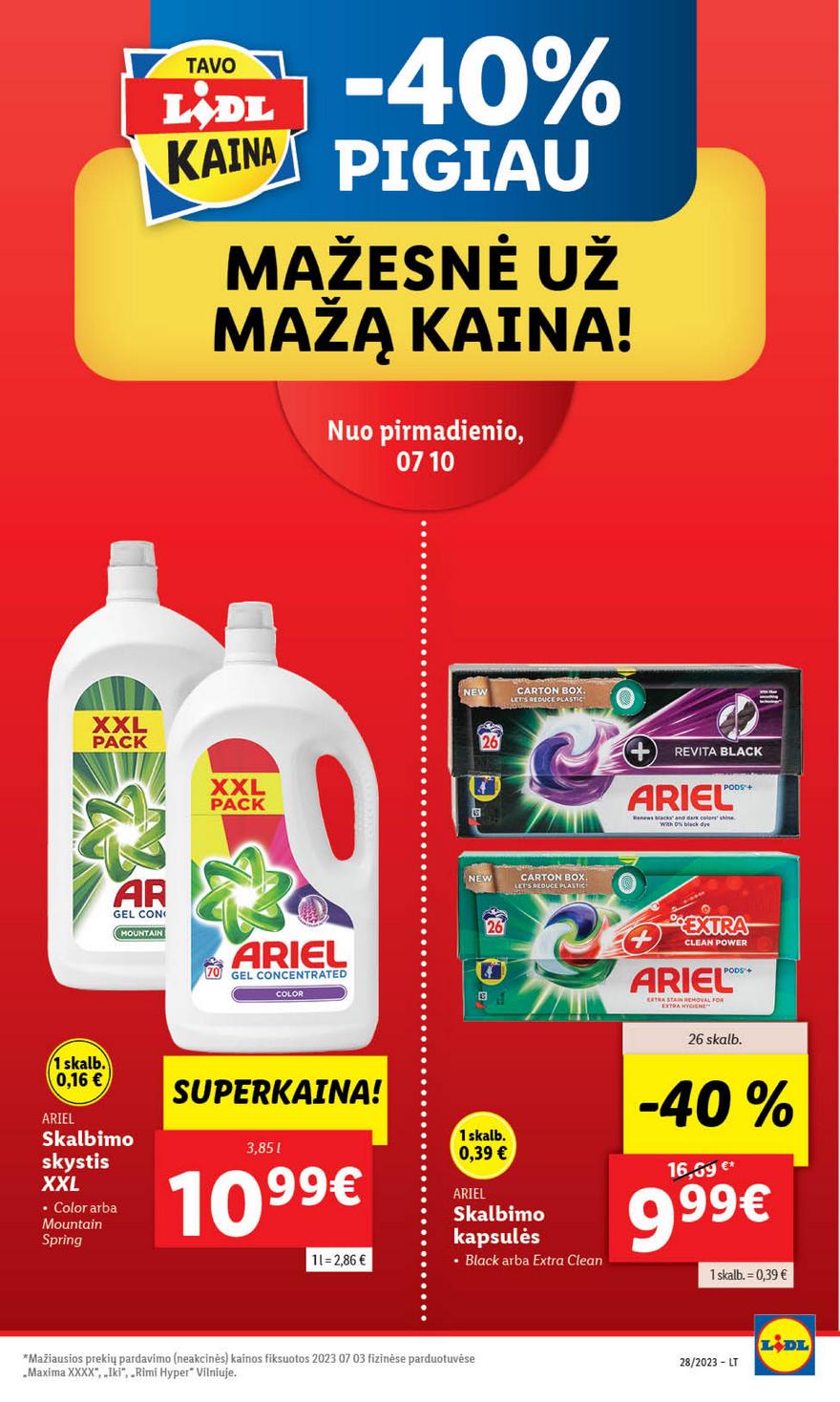 Lidl pasiūlymai akcijos nuo 
  2023-07-10 iki 
  2023-07-16 | Leidinukas.lt puslapis 40