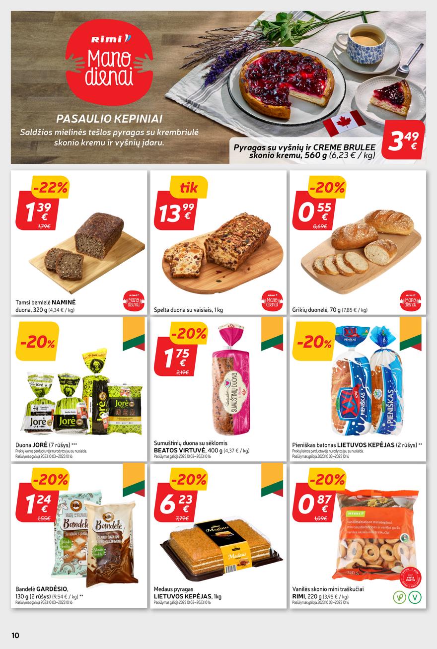 Rimi savaitinis leidinys akcijos nuo 
  2023-10-03 iki 
  2023-10-09 | Leidinukas.lt puslapis 10