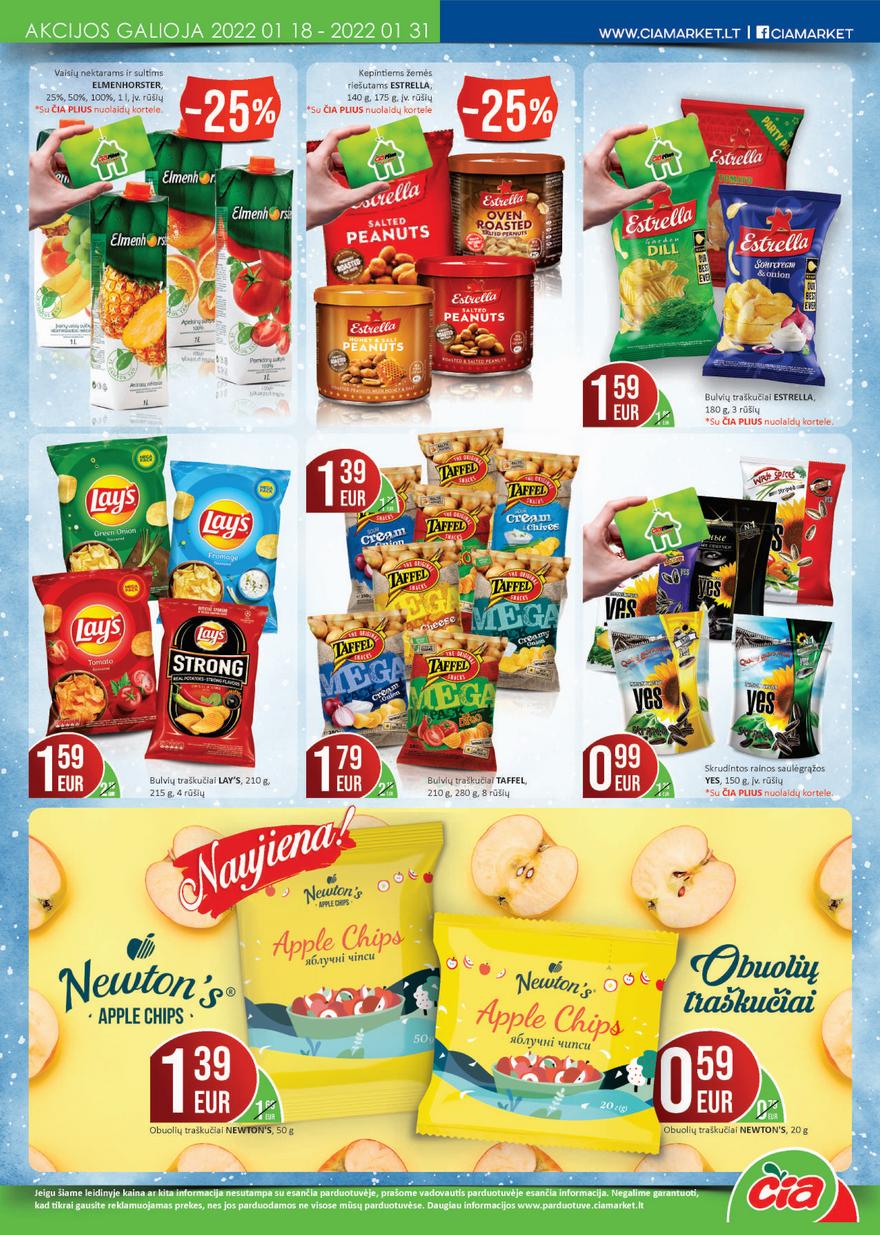 Čia market leidinys akcijos nuo 
  2022-01-18 iki 
  2022-01-31 | Leidinukas.lt puslapis 5
