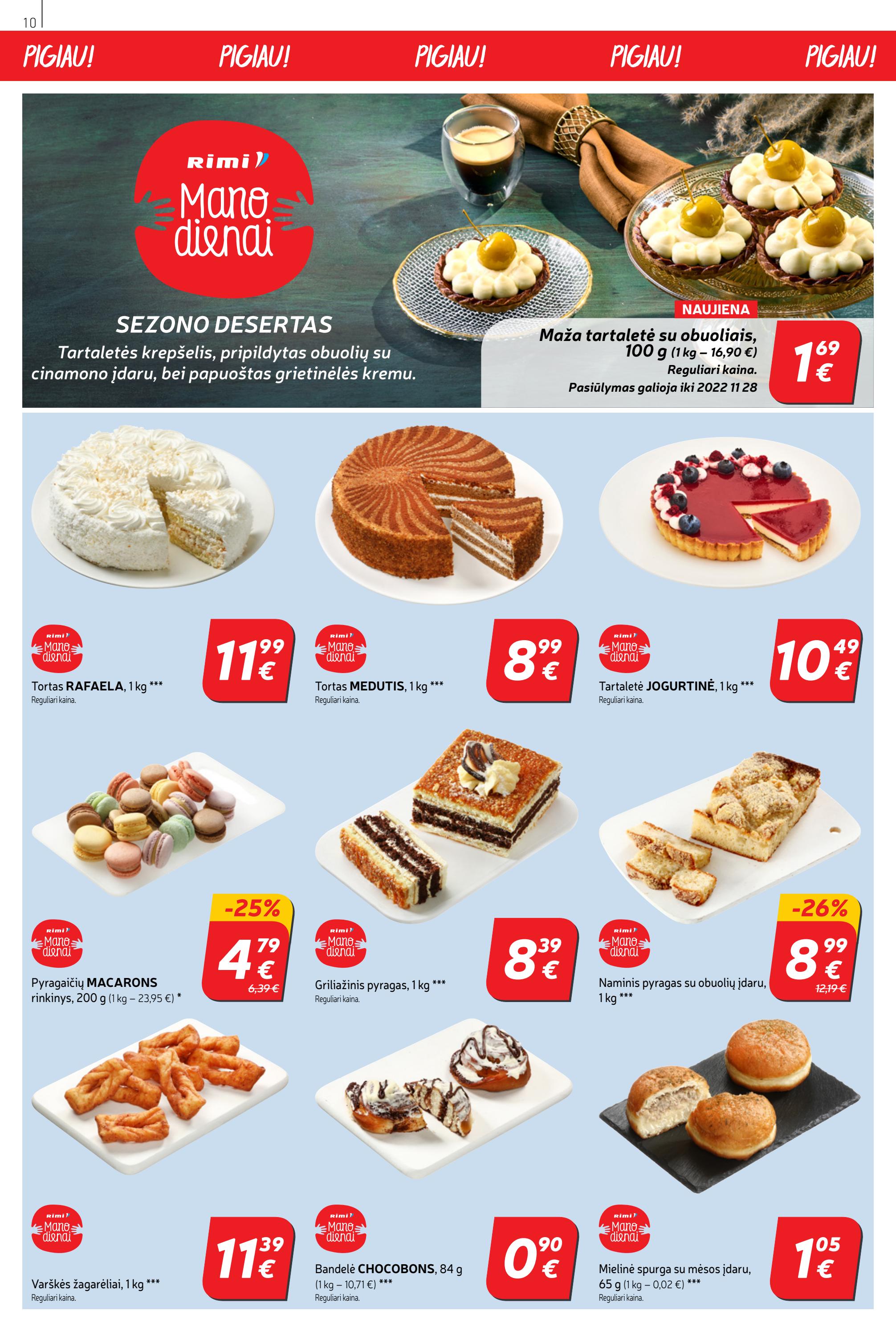 Rimi savaitinis leidinys akcijos nuo 
  2022-11-08 iki 
  2022-11-14 | Leidinukas.lt puslapis 10