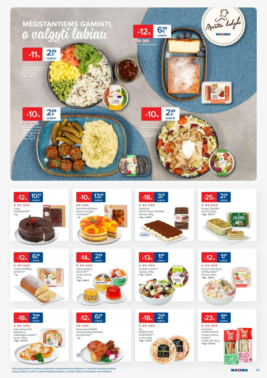 Maxima savaitinis leidinys 49 akcijos nuo
2024-12-03 iki
2024-12-09 | Leidinukas.lt puslapis 11