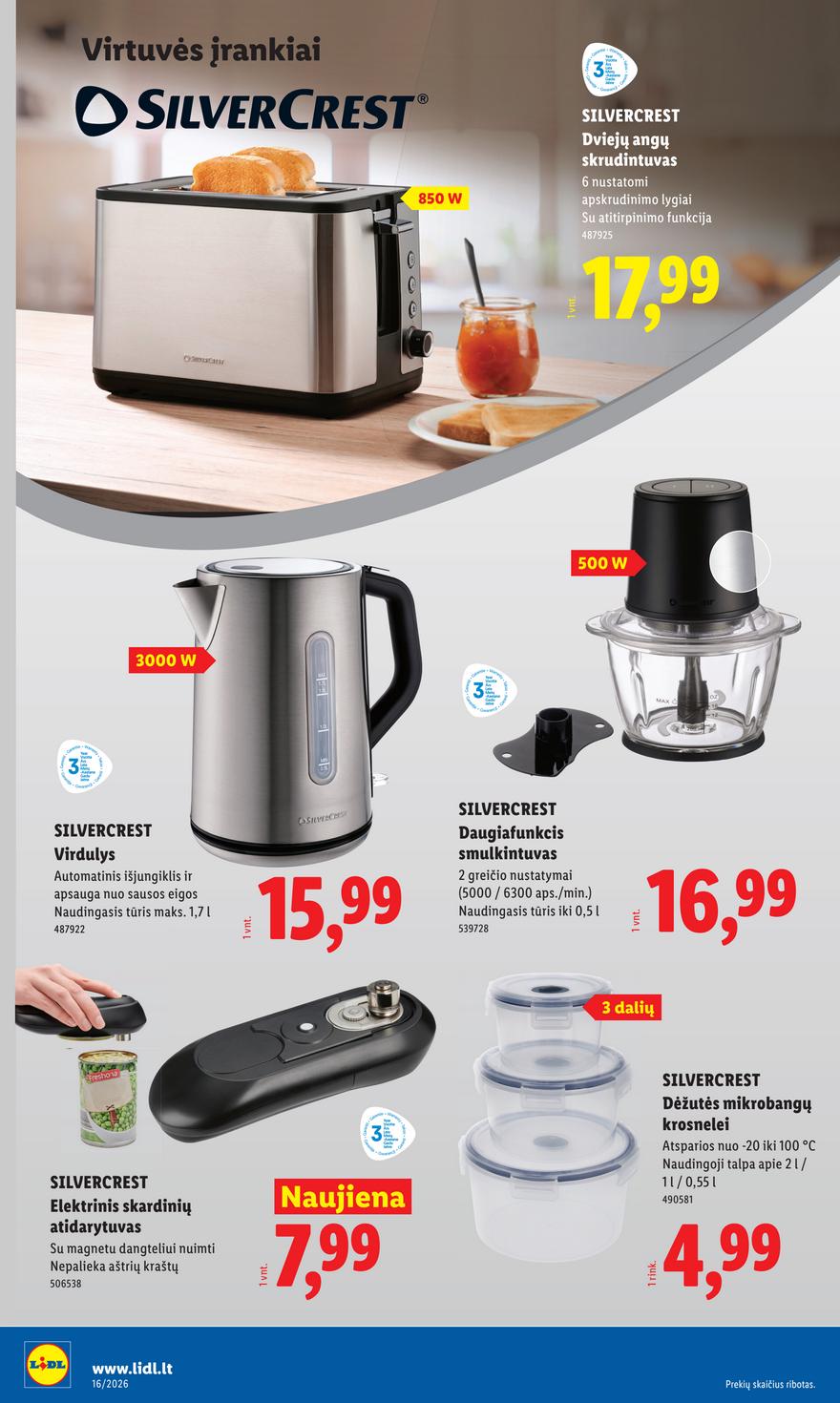 Lidl leidinys akcijos nuo 
  2026-04-13 iki 
  2026-04-19 | Leidinukas.lt puslapis 4