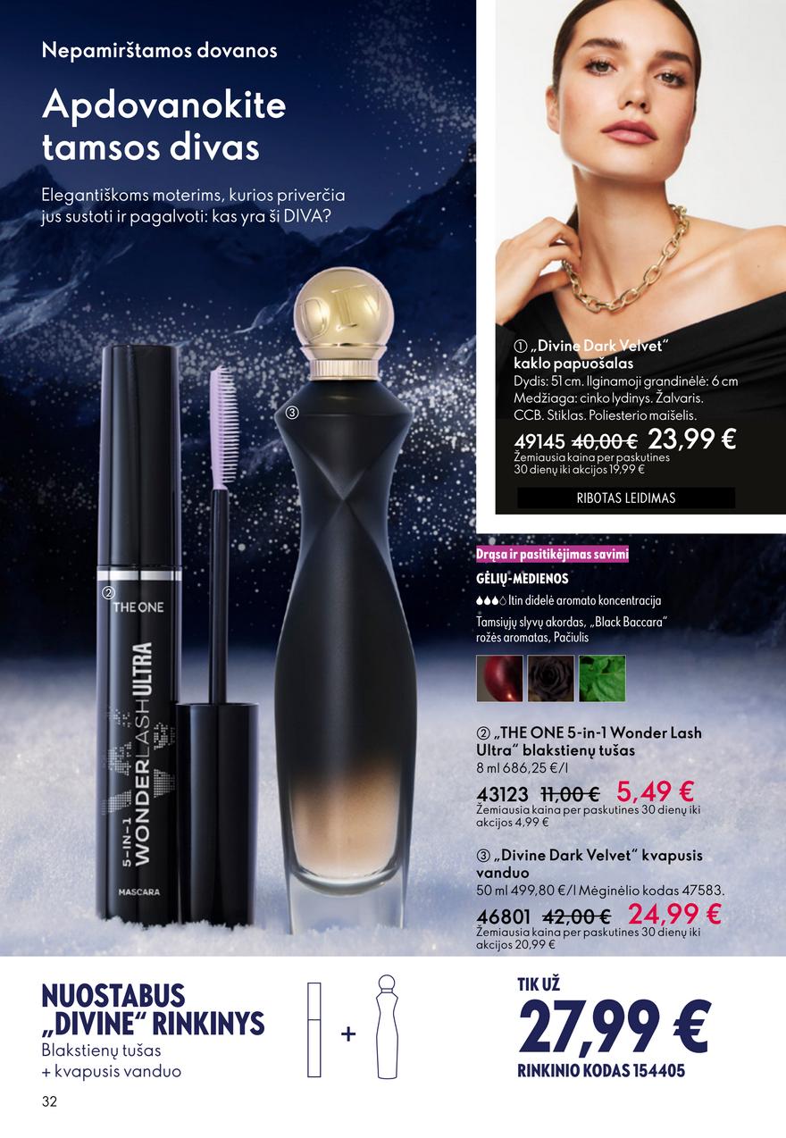 Oriflame katalogas akcijos nuo 
  2025-12-10 iki 
  2025-12-30 | Leidinukas.lt puslapis 32