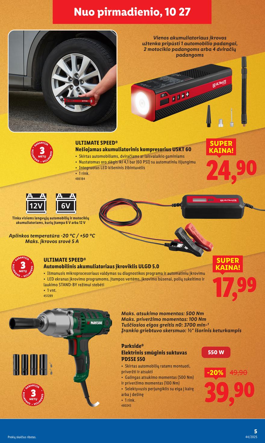Lidl leidinys akcijos nuo 
  2025-10-27 iki 
  2025-11-02 | Leidinukas.lt puslapis 5