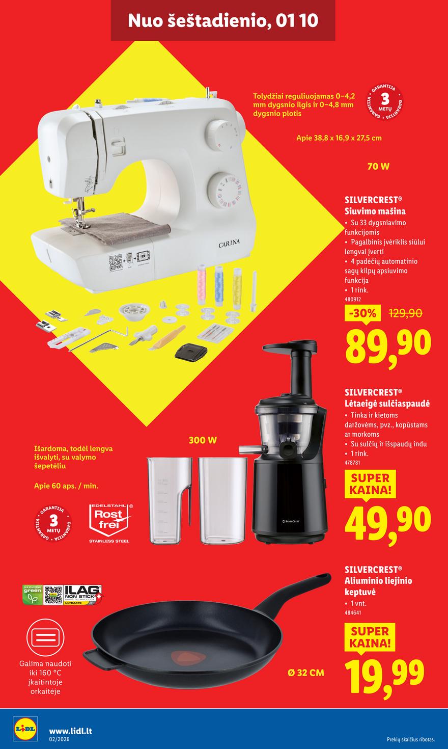 Lidl leidinys akcijos nuo 
  2026-01-05 iki 
  2026-01-11 | Leidinukas.lt puslapis 28