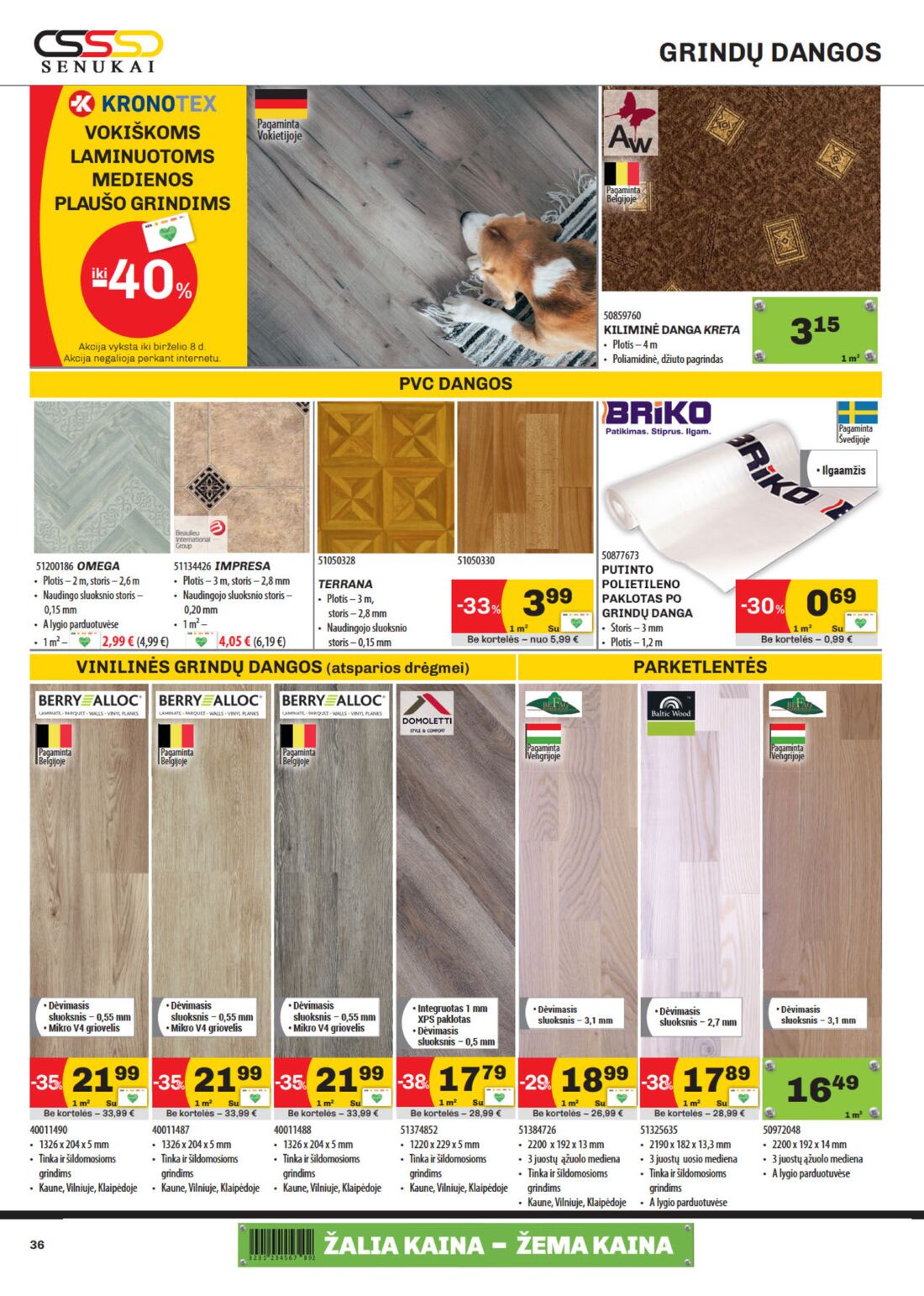 Senukai reklaminis leidinys akcijos nuo 
  2020-05-20 iki 
  2020-06-08 | Leidinukas.lt puslapis 36
