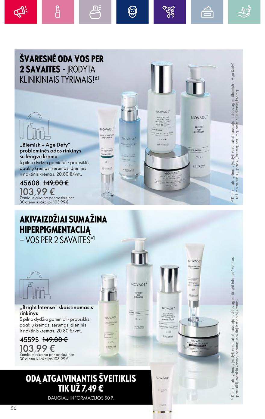 Oriflame katalogas akcijos nuo 
  2023-10-25 iki 
  2023-11-07 | Leidinukas.lt puslapis 56