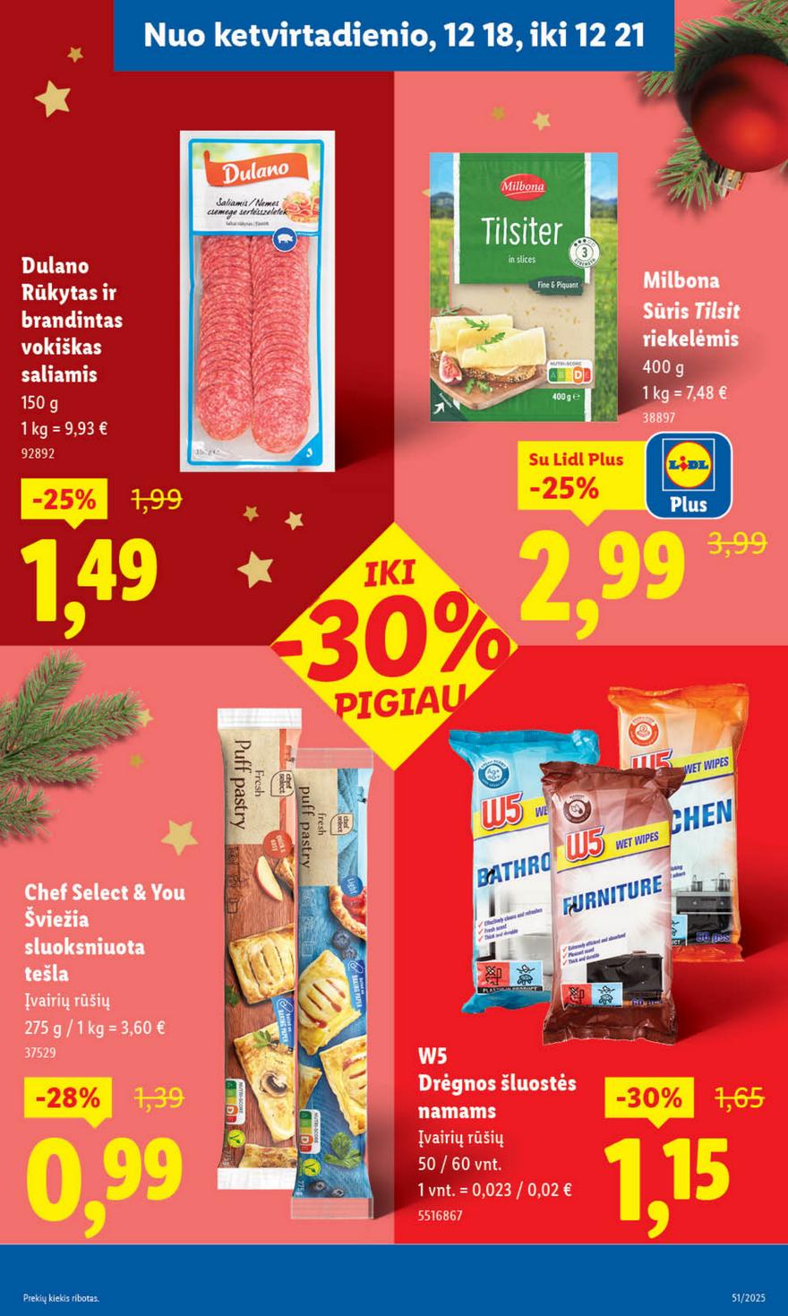 Lidl leidinys akcijos nuo 
  2025-12-15 iki 
  2025-12-21 | Leidinukas.lt puslapis 49