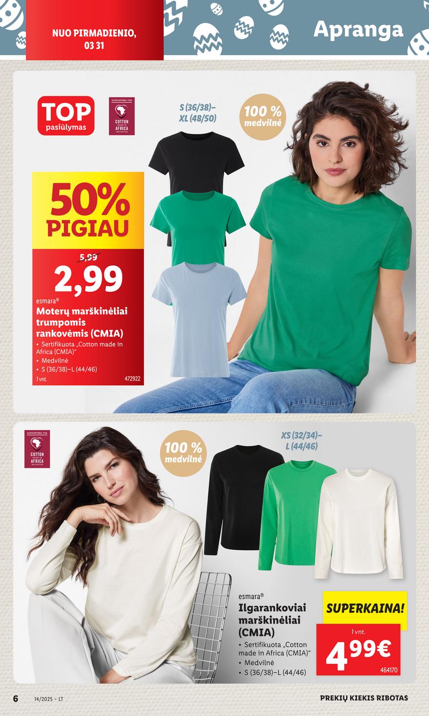 Lidl ne maisto leidinys akcijos nuo 
  2025-03-31 iki 
  2025-04-06 | Leidinukas.lt puslapis 6