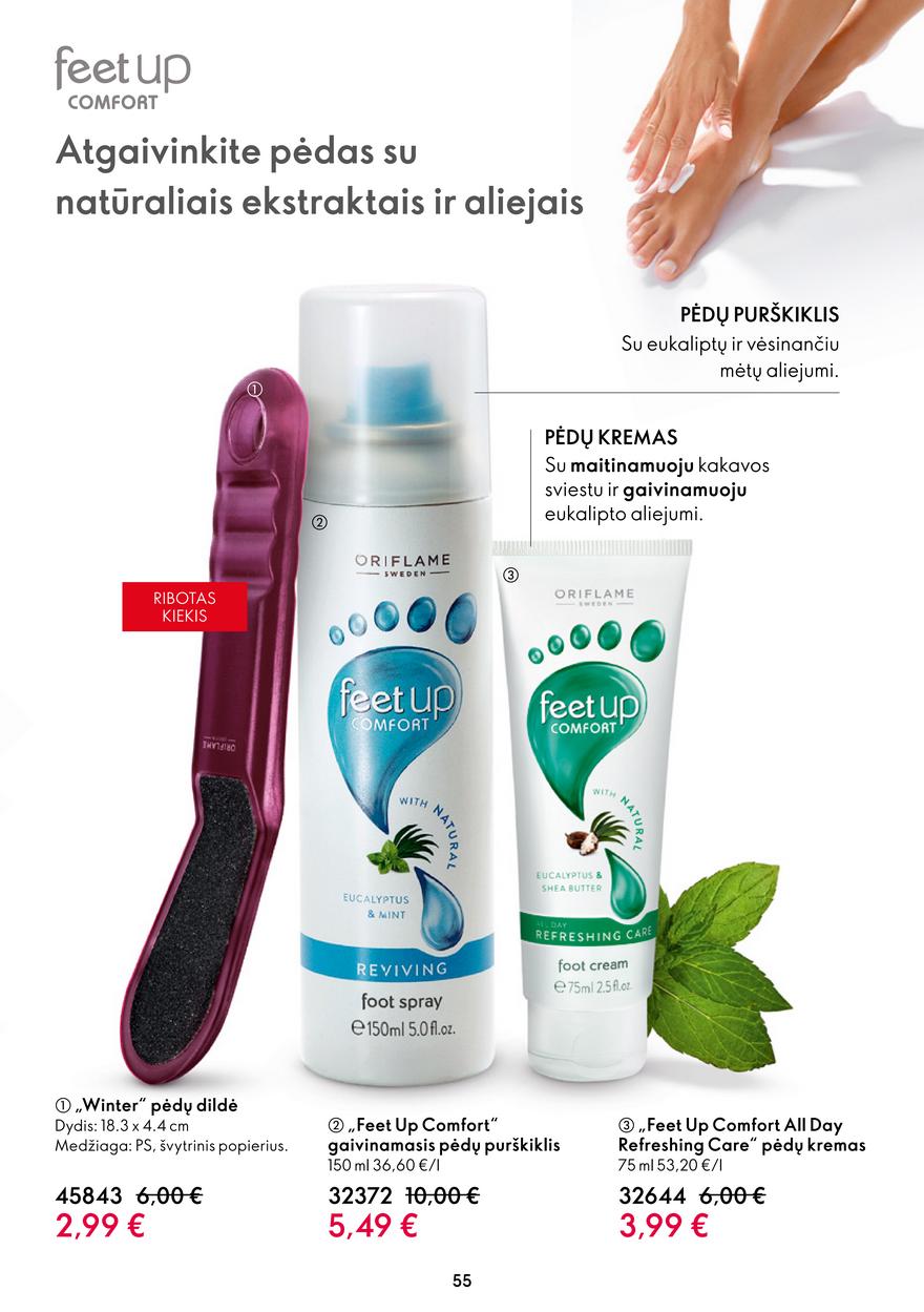 Oriflame katalogas akcijos nuo 
  2023-02-22 iki 
  2023-03-14 | Leidinukas.lt puslapis 55