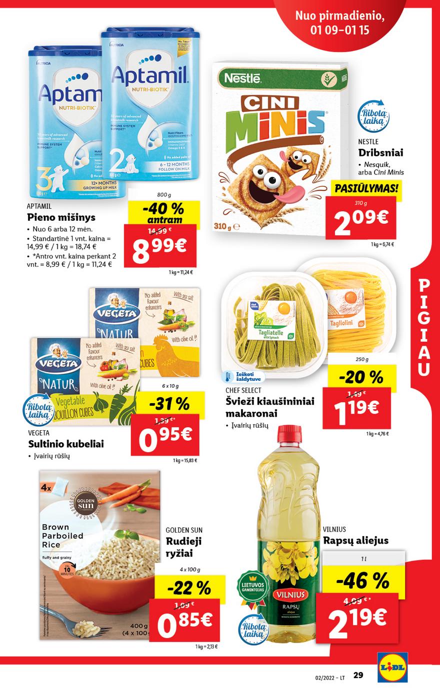 Ldil ne maisto prekių pasiūlymai akcijos nuo 
  2023-01-09 iki 
  2023-01-15 | Leidinukas.lt puslapis 29