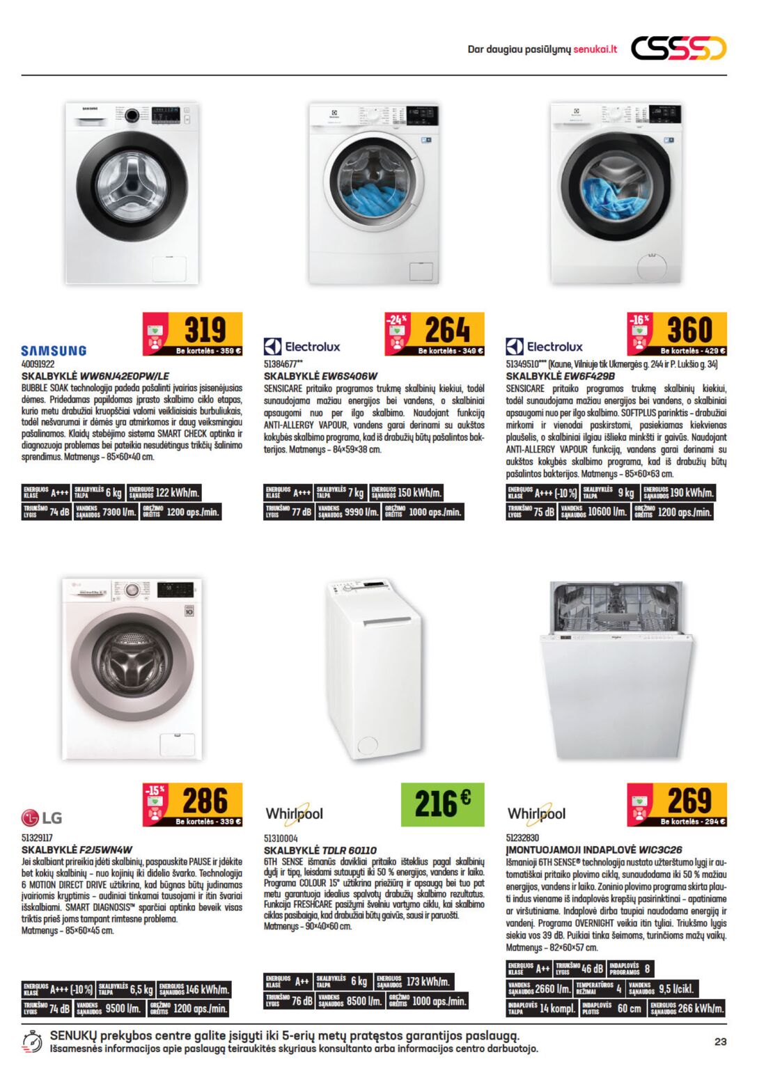 Senukai reklaminis leidinys akcijos nuo 
  2020-11-04 iki 
  2020-11-30 | Leidinukas.lt puslapis 23