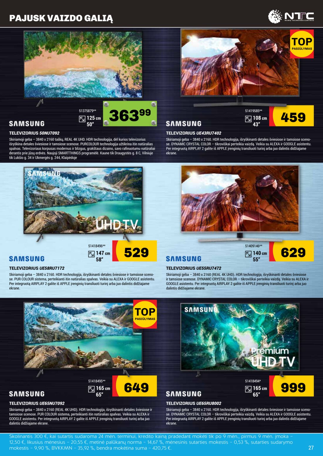 Senukai reklaminis leidinys akcijos nuo 
  2019-09-05 iki 
  2019-09-30 | Leidinukas.lt puslapis 27