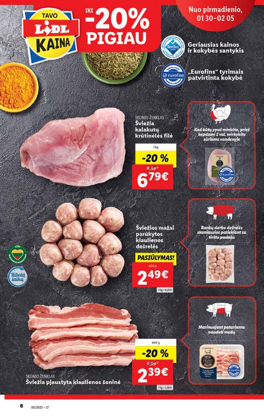 Ldil maisto leidinys akcijos nuo 
  2023-01-30 iki 
  2023-02-06 | Leidinukas.lt puslapis 6