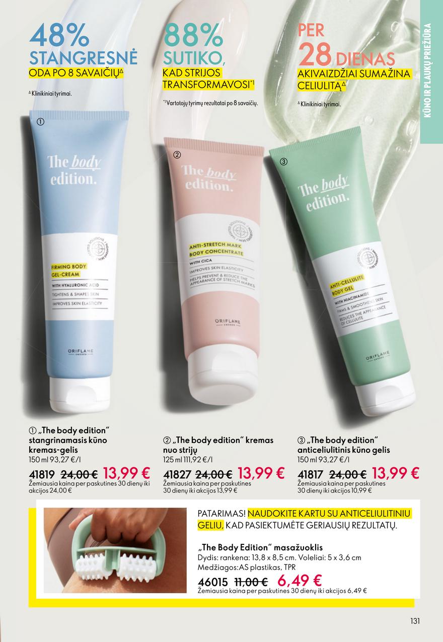 Oriflame katalogas akcijos nuo 
  2026-04-22 iki 
  2026-05-12 | Leidinukas.lt puslapis 131