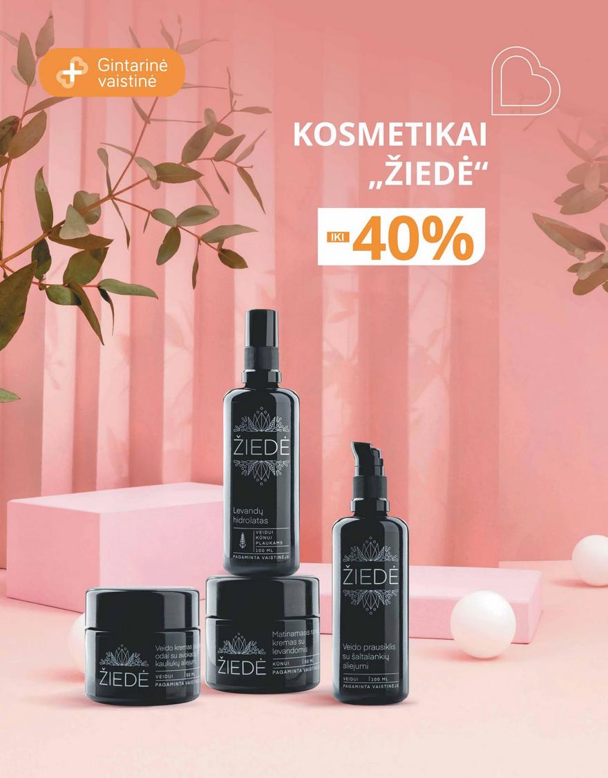 Gintarinės vaistinės leidinys akcijos nuo 
  2024-04-01 iki 
  2024-04-30 | Leidinukas.lt puslapis 27