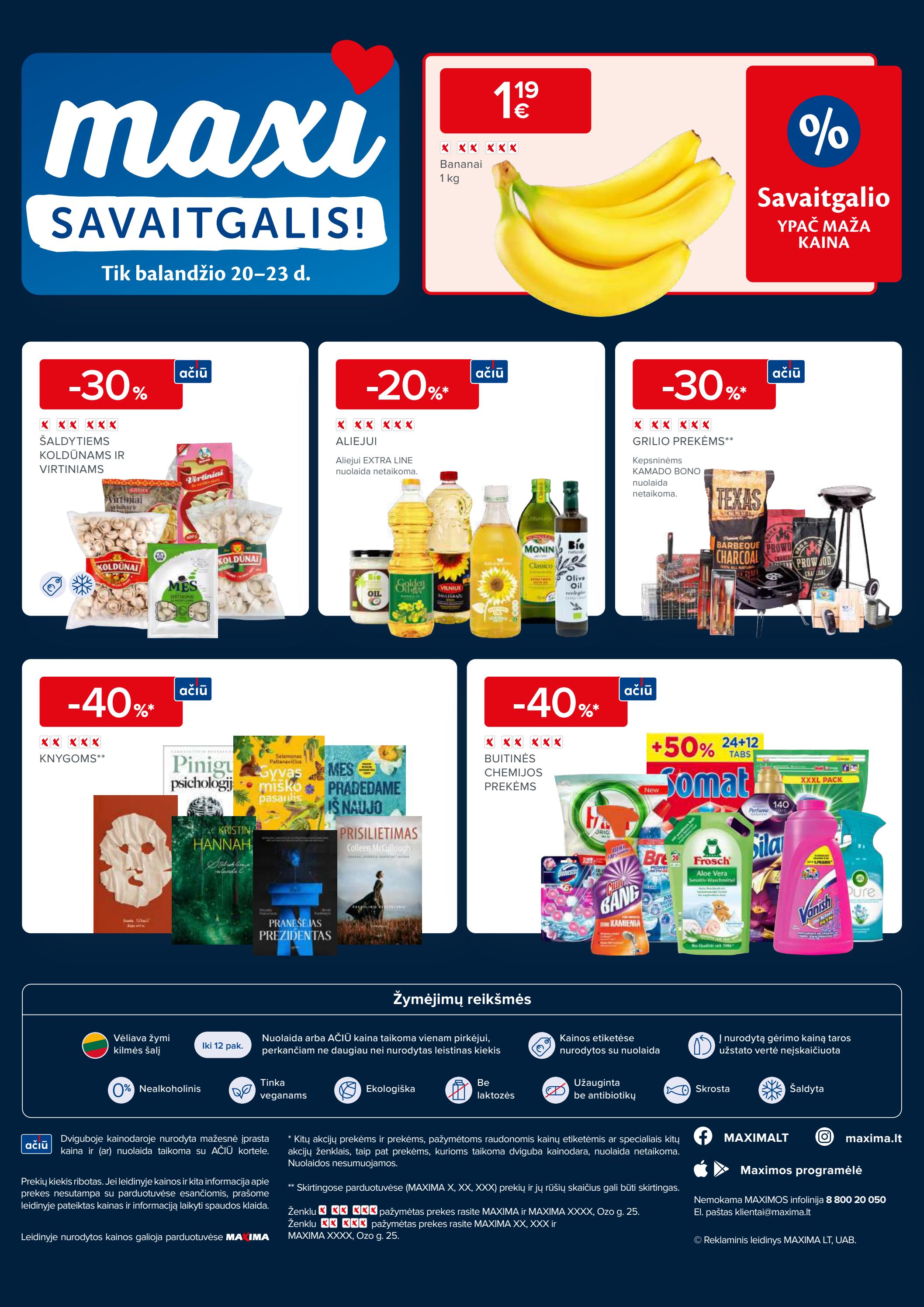 Maxima kaininis leidinys akcijos nuo 
  2023-04-18 iki 
  2023-04-24 | Leidinukas.lt puslapis 36