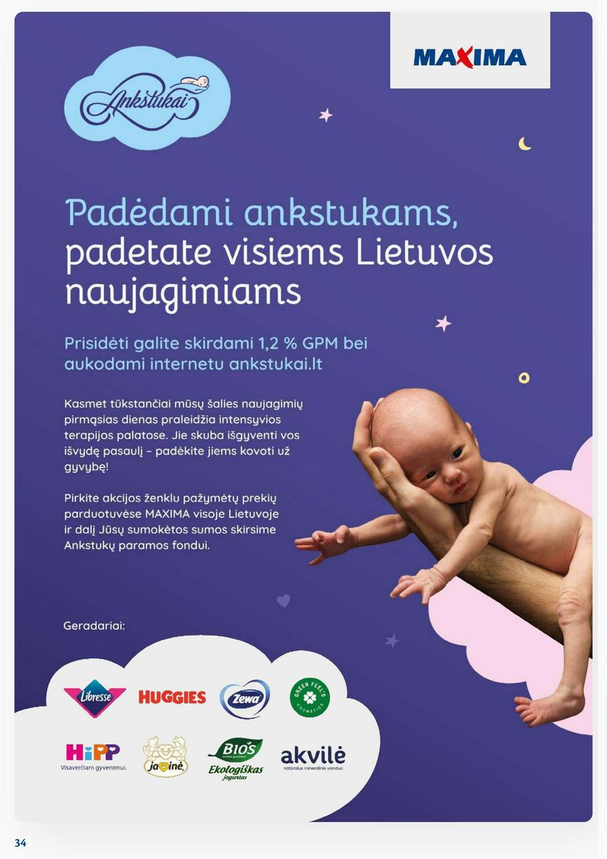 Maxima savaitinis leidinys 13 akcijos nuo
2025-03-25 iki
2025-03-31 | Leidinukas.lt puslapis 34