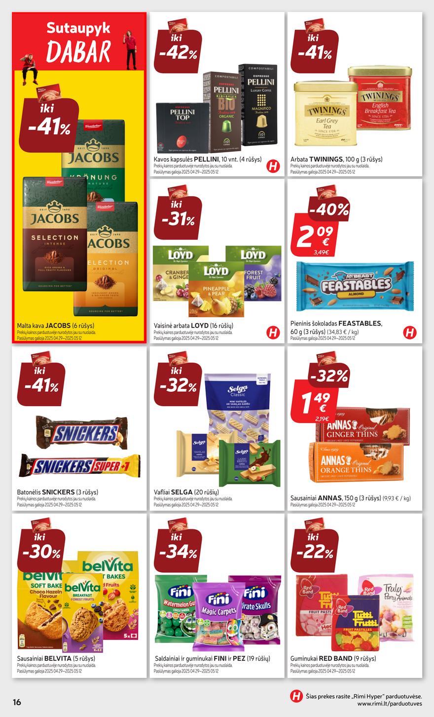 Rimi savaitinis leidinys 19 akcijos nuo 
  2025-05-06 iki 
  2025-05-12 | Leidinukas.lt puslapis 19