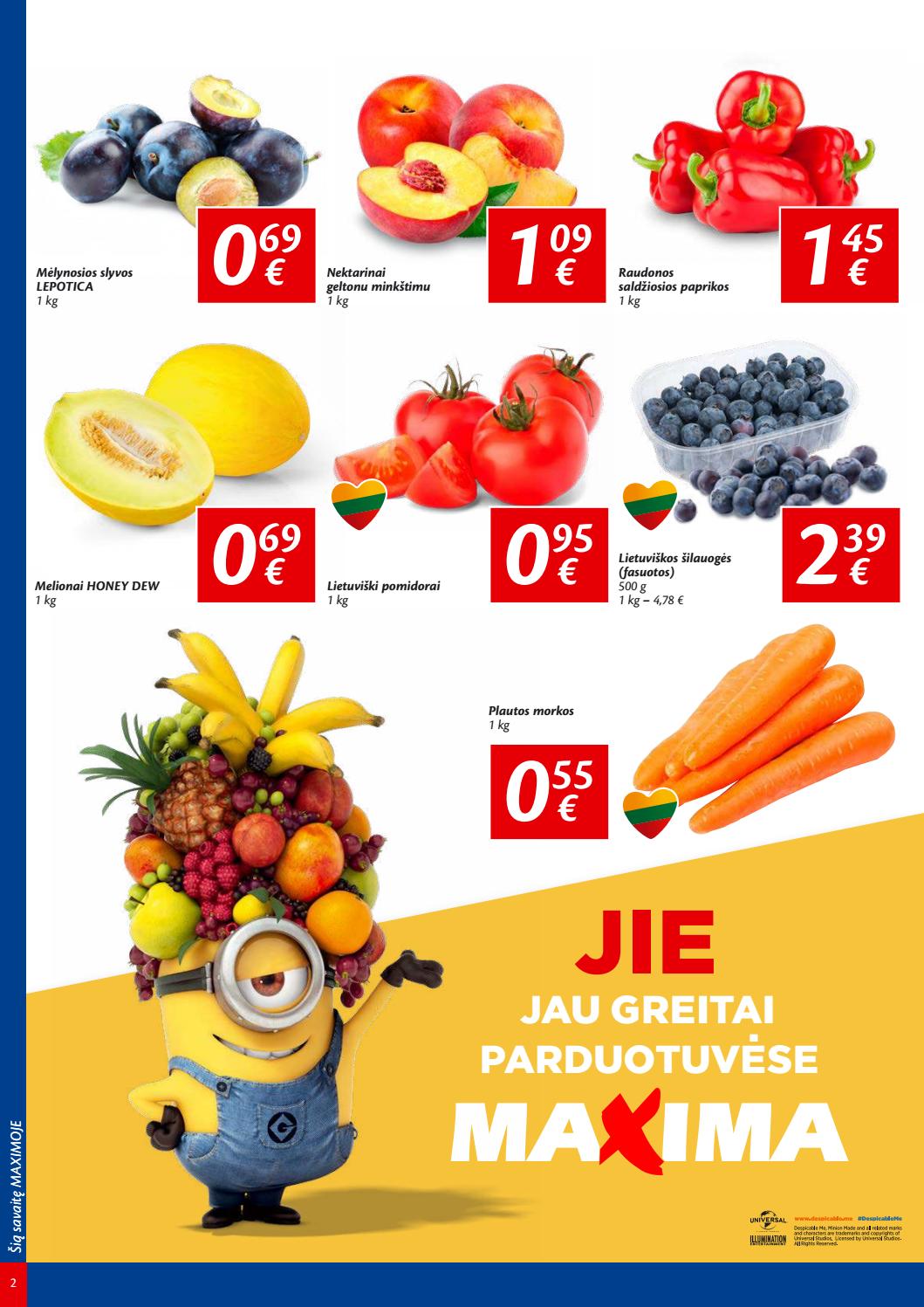 Maxima kaininis leidinys akcijos nuo 
  2019-08-06 iki 
  2019-08-12 | Leidinukas.lt puslapis 2
