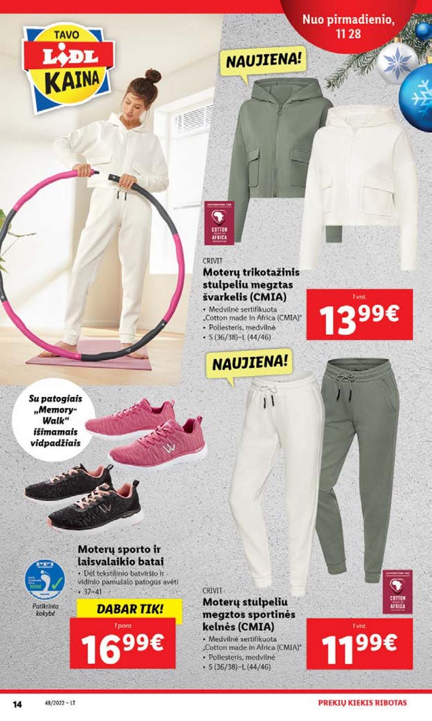 Lidl pasiūlymai akcijos nuo 
  2022-11-28 iki 
  2022-12-04 | Leidinukas.lt puslapis 14