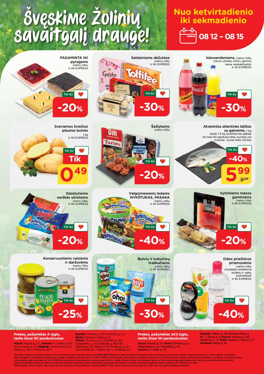 Iki savaitės leidinys akcijos nuo 
  2021-08-08 iki 
  2021-08-15 | Leidinukas.lt puslapis 28