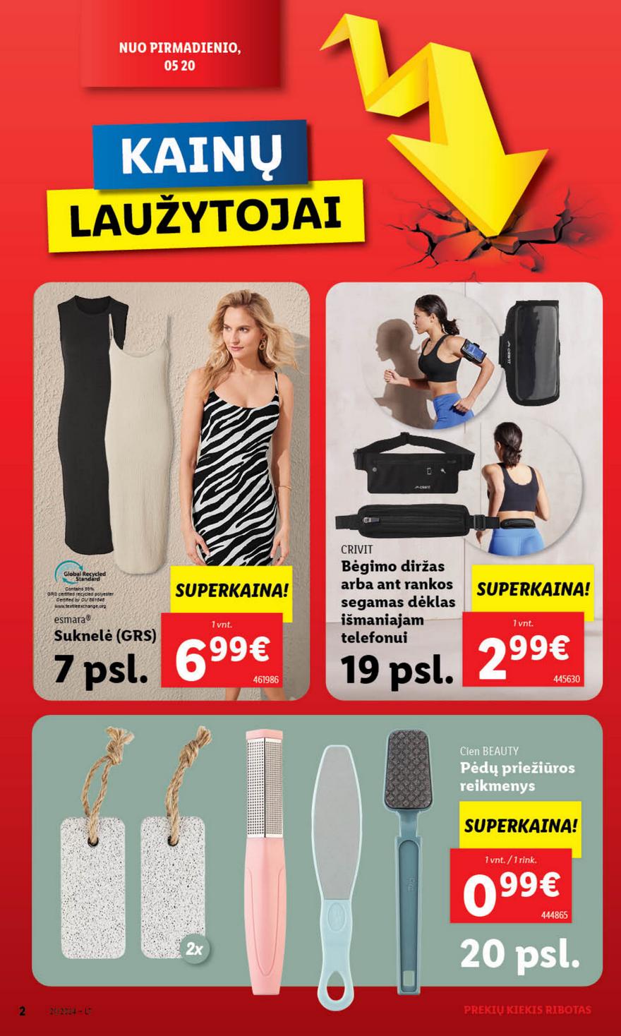 Lidl ne maisto leidinys akcijos nuo 
  2024-05-20 iki 
  2024-05-26 | Leidinukas.lt puslapis 2