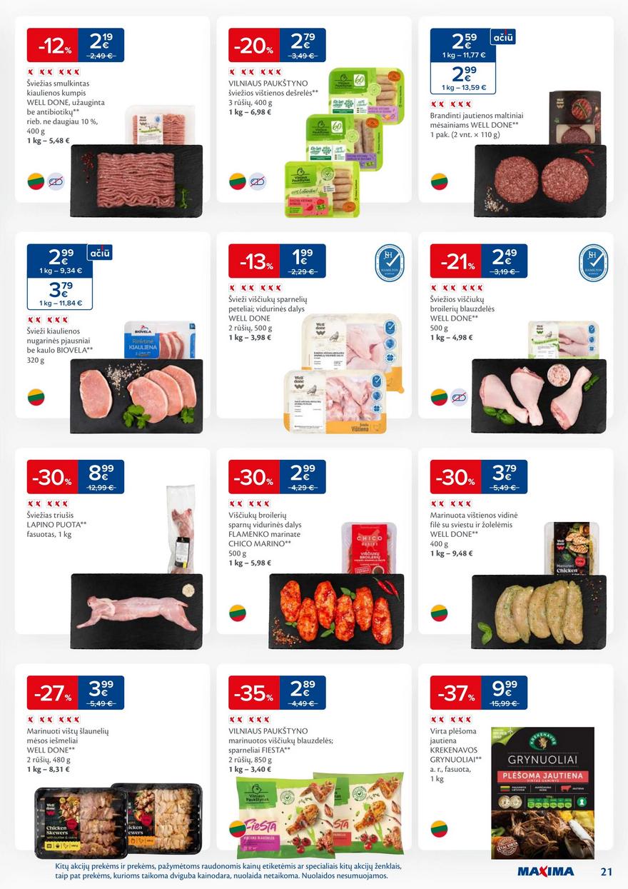 Maxima savaitinis leidinys 29 akcijos nuo 
  2025-07-15 iki 
  2025-07-21 | Leidinukas.lt puslapis 21