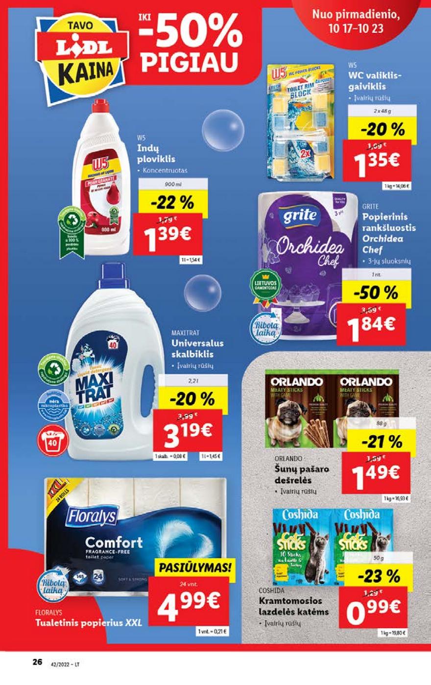 Ldil maisto leidinys akcijos nuo 
  2022-10-17 iki 
  2022-10-23 | Leidinukas.lt puslapis 26