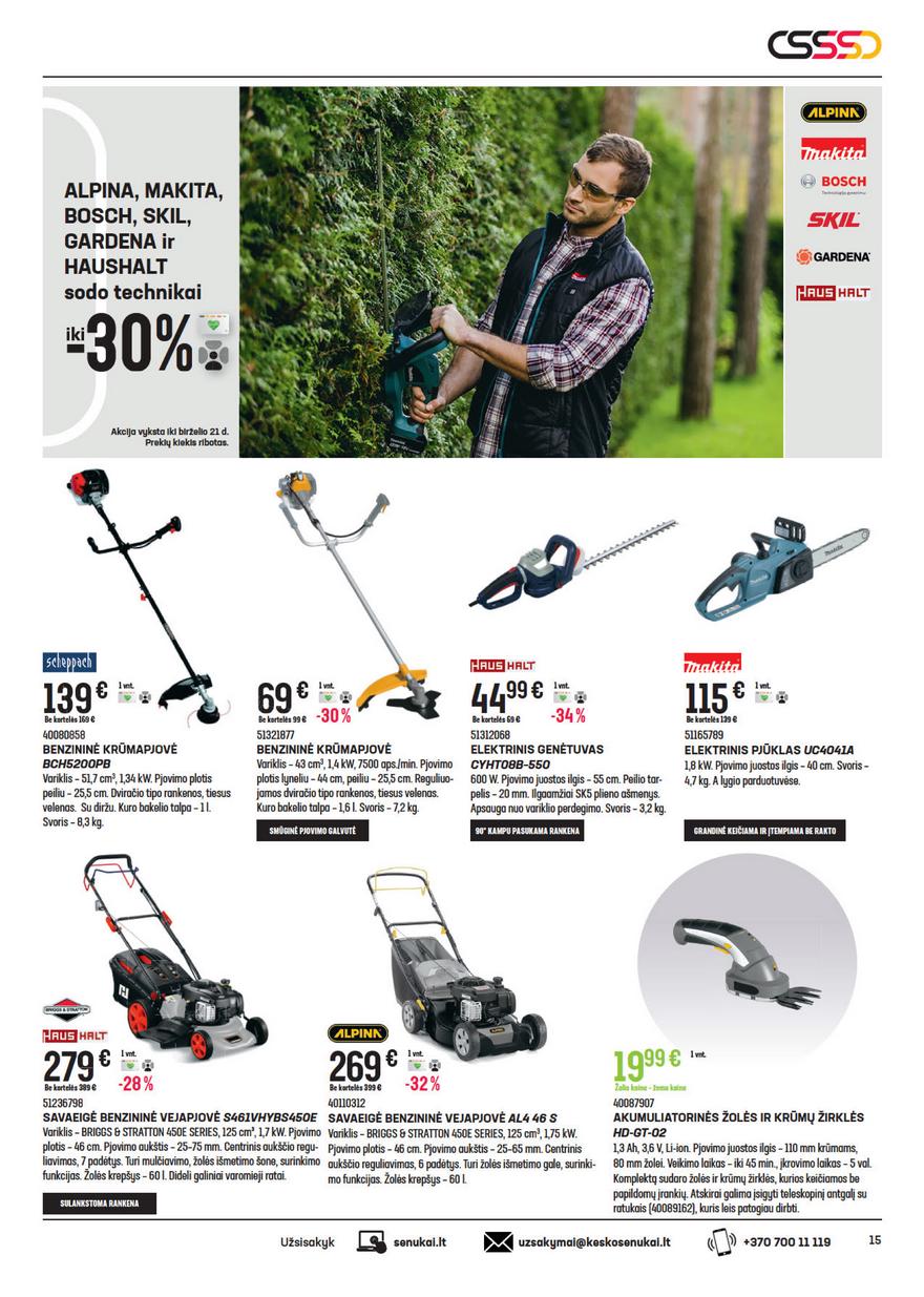 Senukai leidinys akcijos nuo 
  2021-05-27 iki 
  2021-06-21 | Leidinukas.lt puslapis 15