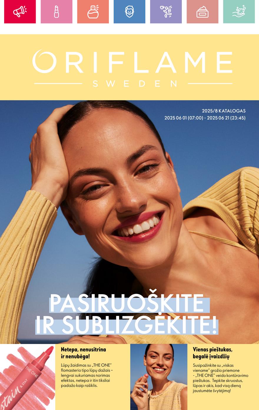 Oriflame katalogas akcijos nuo 
  2025-06-01 iki 
  2025-06-21 | Leidinukas.lt puslapis 1