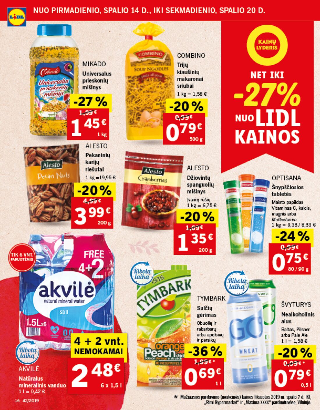 Lidl savaitinis leidinys akcijos nuo 
  2019-10-14 iki 
  2019-10-20 | Leidinukas.lt puslapis 16
