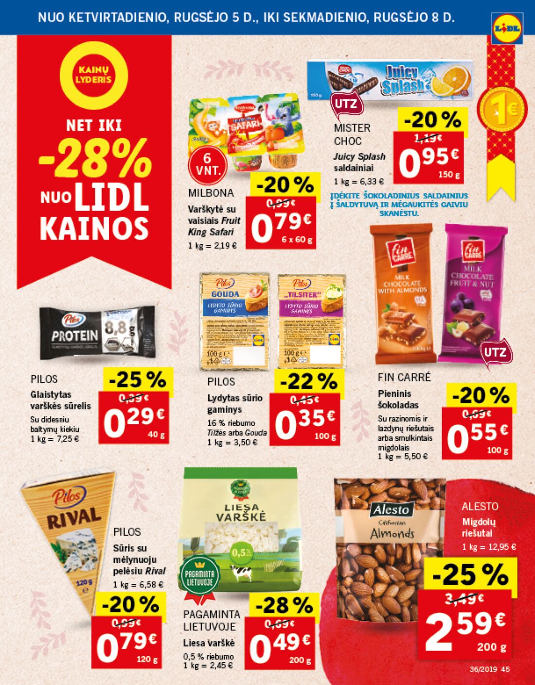 Lidl savaitinis leidinys akcijos nuo 
  2019-09-02 iki 
  2019-09-08 | Leidinukas.lt puslapis 47