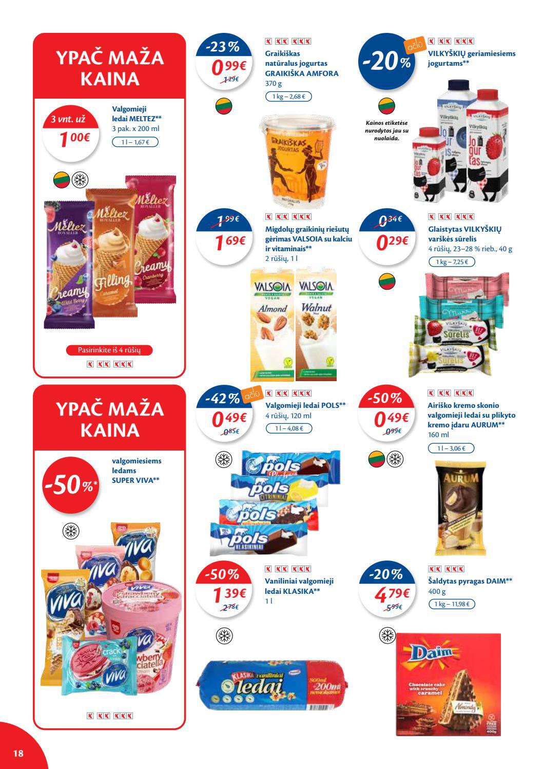 Maxima kaininis leidinys akcijos nuo 
  2021-08-31 iki 
  2021-09-06 | Leidinukas.lt puslapis 18