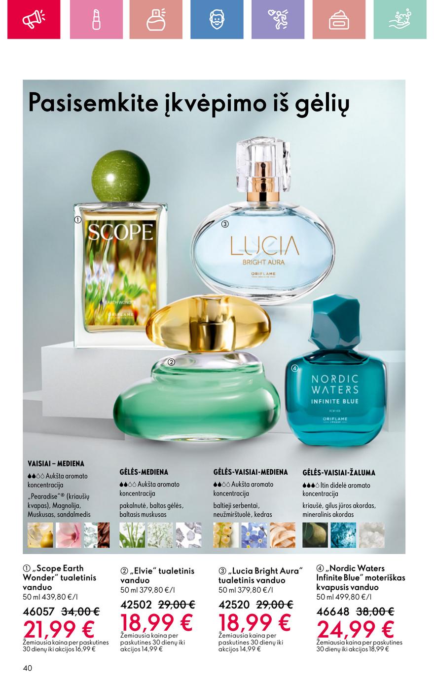 Oriflame katalogas akcijos nuo 
  2025-03-09 iki 
  2025-03-29 | Leidinukas.lt puslapis 40