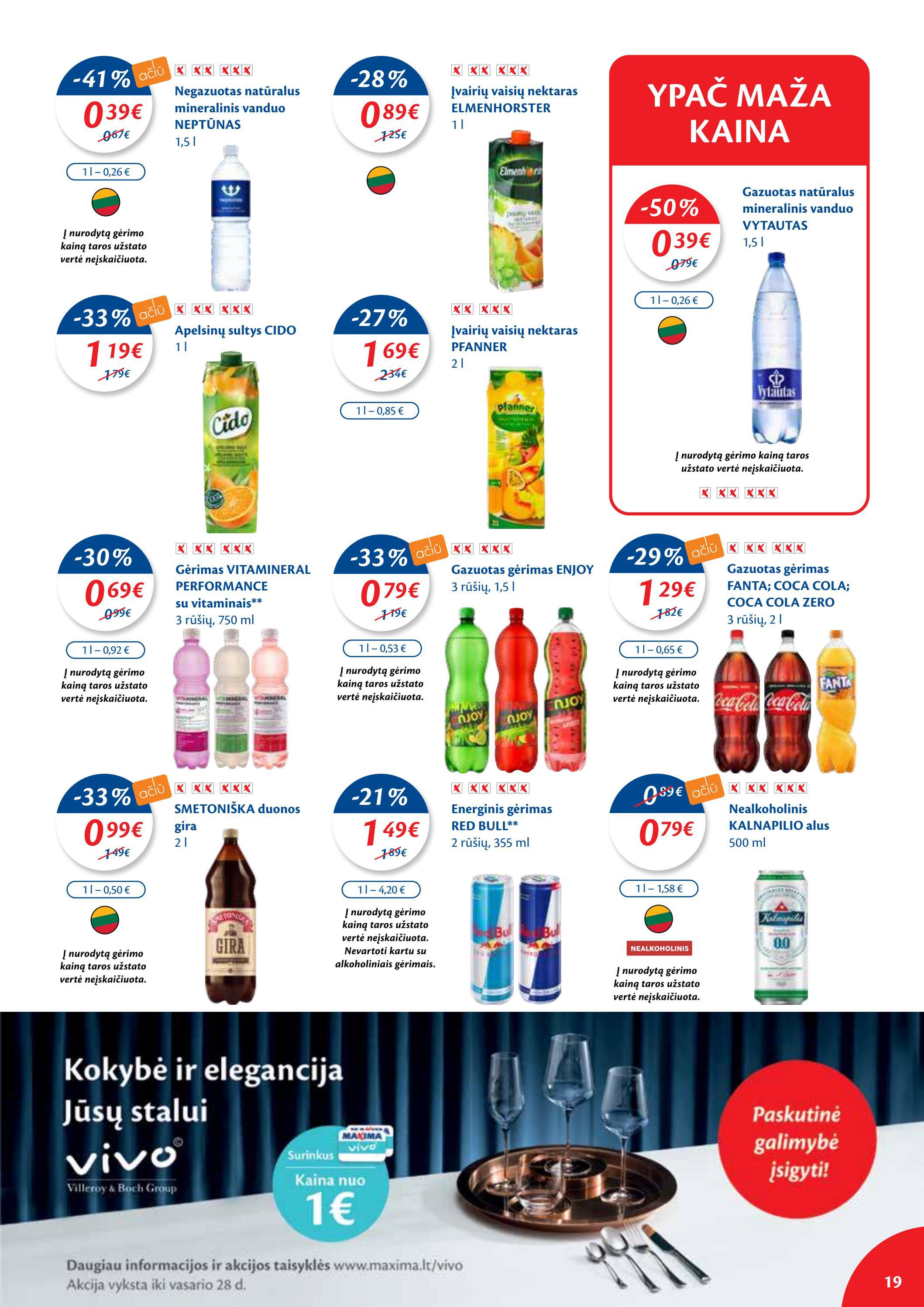 Maxima kaininis leidinys akcijos nuo
2022-02-15 iki
2022-02-21 | Leidinukas.lt puslapis 19