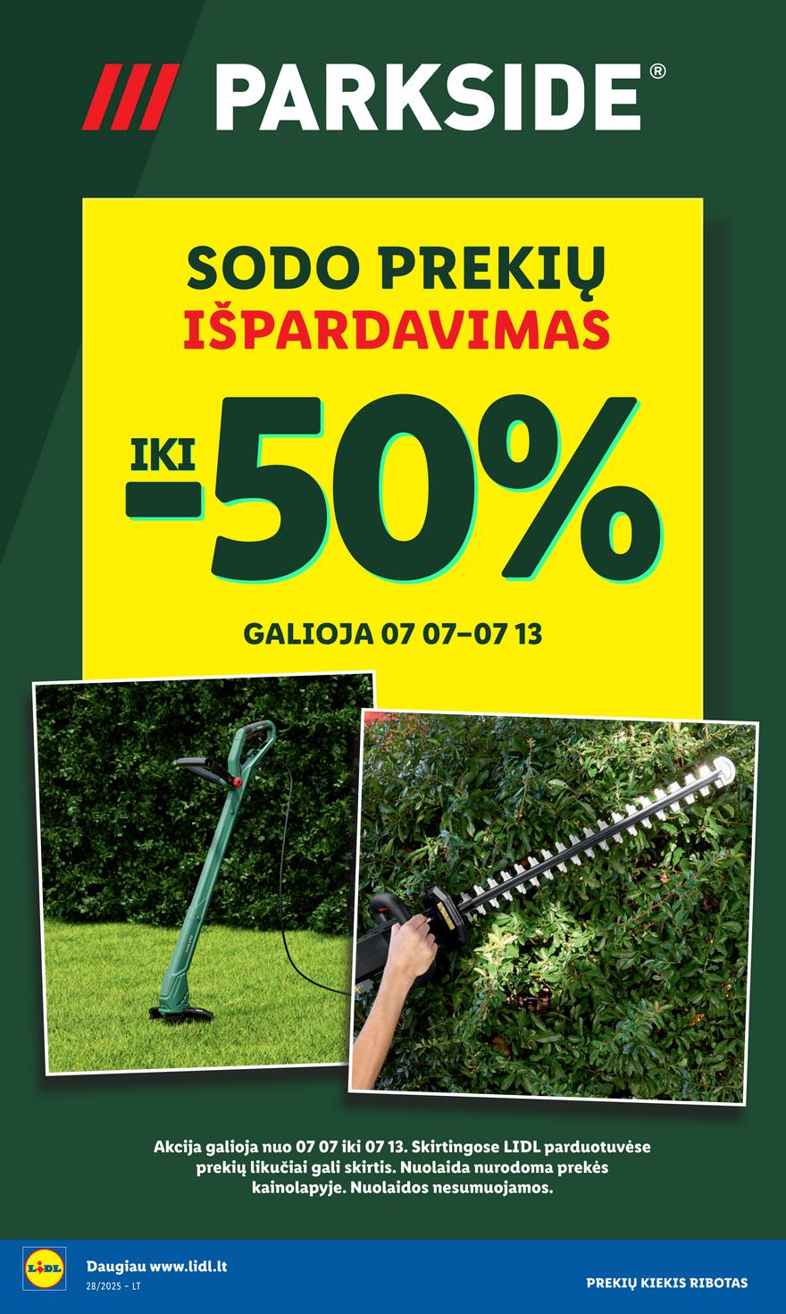 Lidl ne maisto leidinys akcijos nuo 
  2025-07-07 iki 
  2025-07-13 | Leidinukas.lt puslapis 2