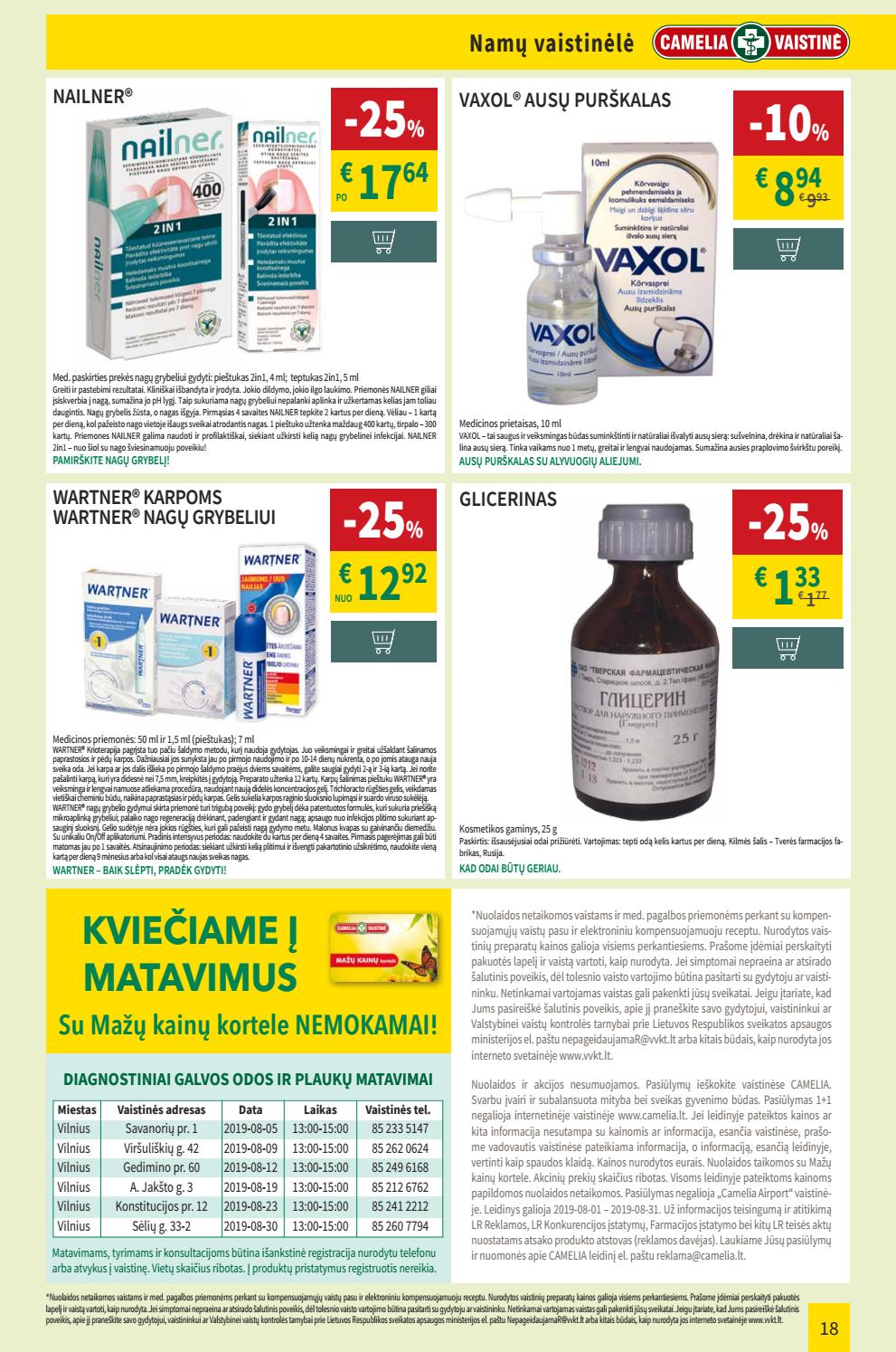 Camelia leidinys akcijos nuo 
  2019-08-01 iki 
  2019-08-31 | Leidinukas.lt puslapis 19