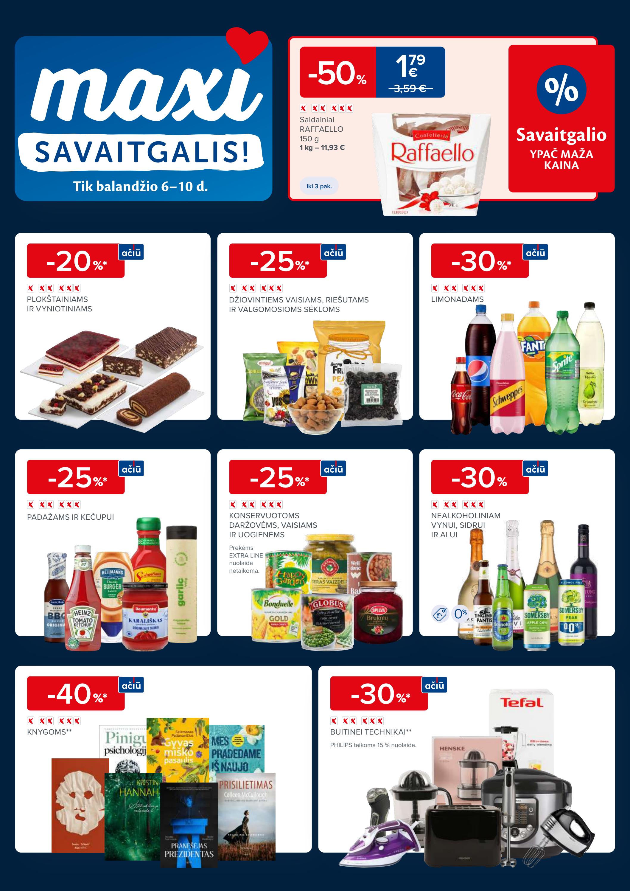 Maxima kaininis leidinys akcijos nuo 
  2023-04-04 iki 
  2023-04-10 | Leidinukas.lt puslapis 40