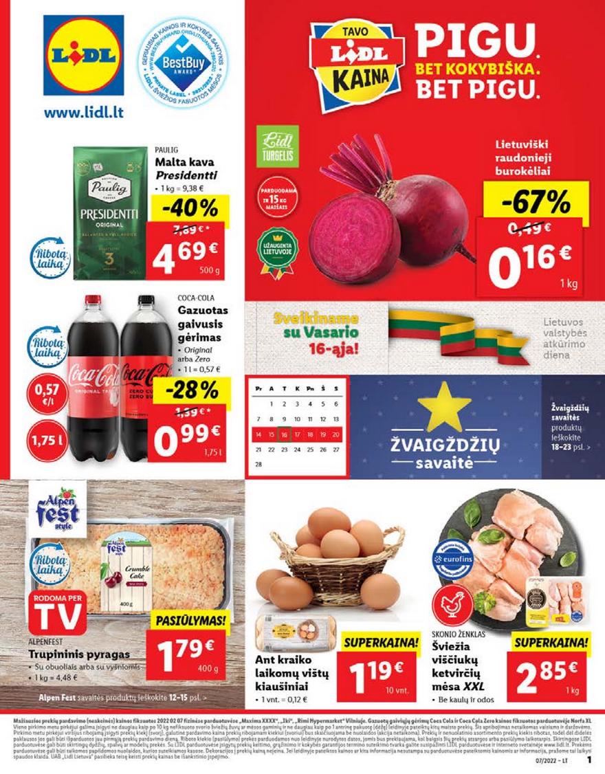 Lidl maisto prekių pasiūlymai akcijos nuo 
  2022-02-14 iki 
  2022-02-20 | Leidinukas.lt puslapis 1