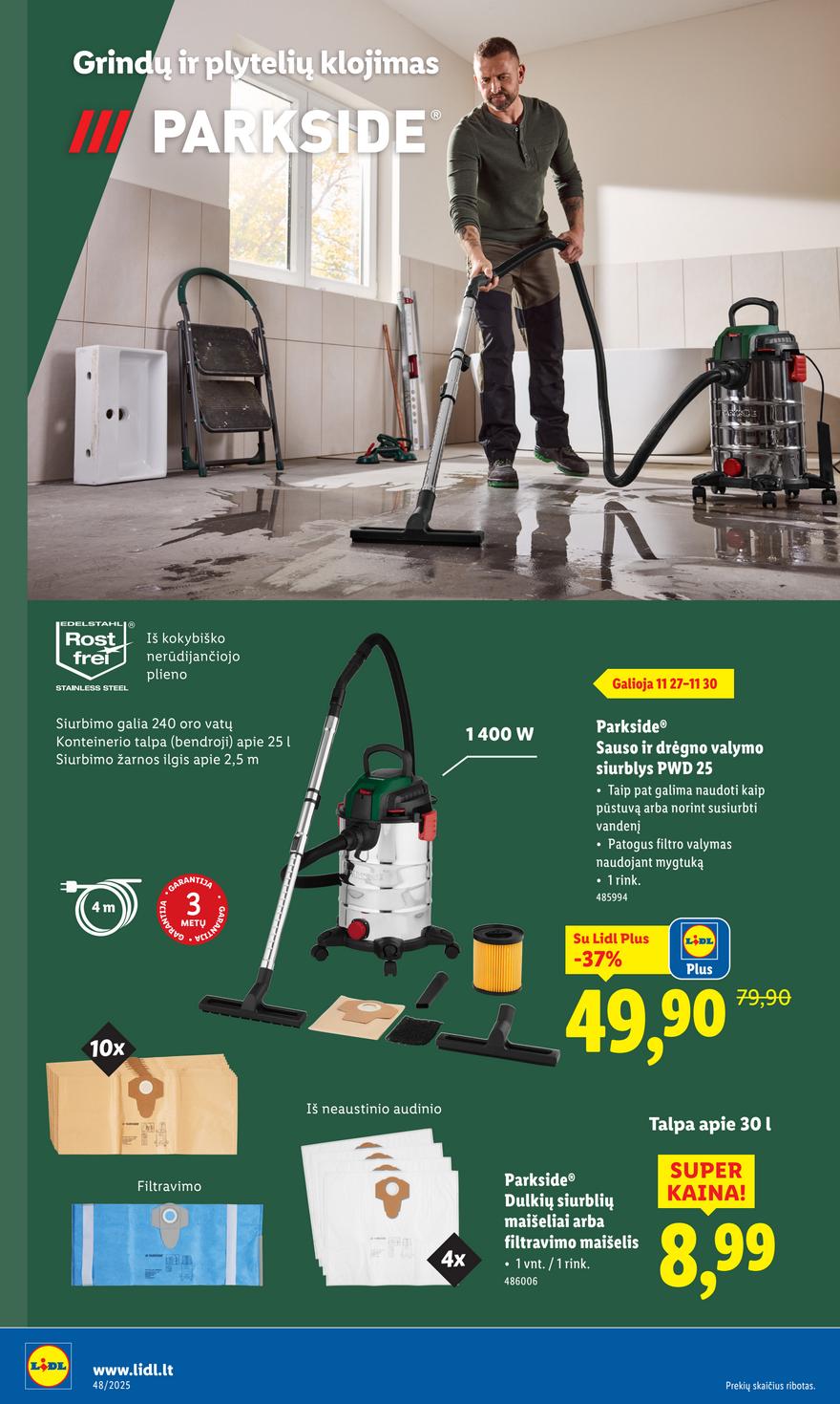 Lidl leidinys akcijos nuo 
  2025-11-24 iki 
  2025-11-30 | Leidinukas.lt puslapis 30