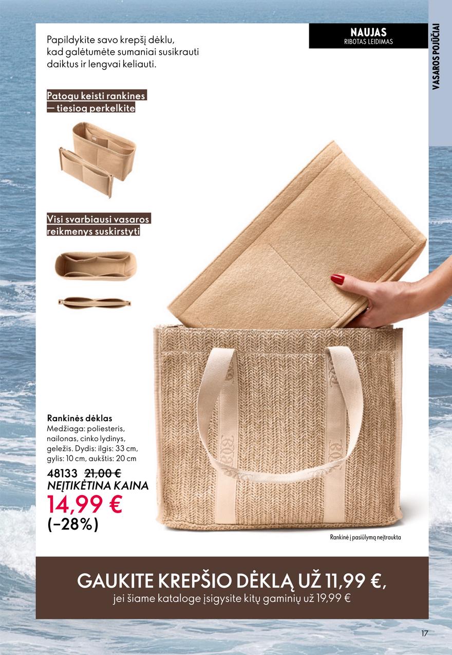 Oriflame katalogas akcijos nuo 
  2026-06-03 iki 
  2026-06-23 | Leidinukas.lt puslapis 17