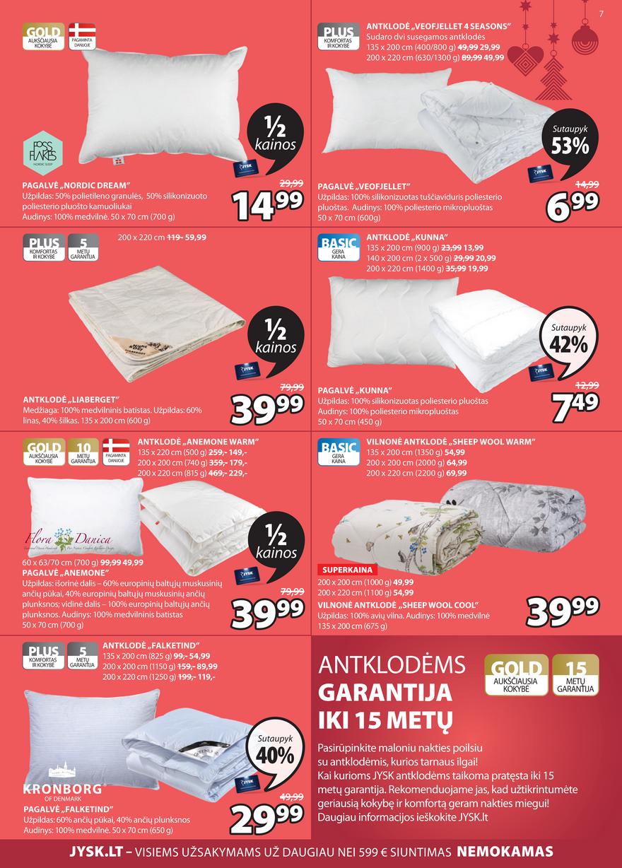 Jysk leidinys akcijos nuo 
  2021-12-14 iki 
  2022-01-03 | Leidinukas.lt puslapis 7