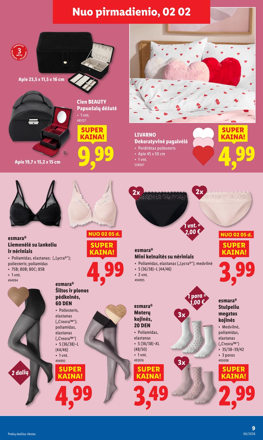 Lidl leidinys akcijos nuo 
  2026-02-02 iki 
  2026-02-08 | Leidinukas.lt puslapis 9