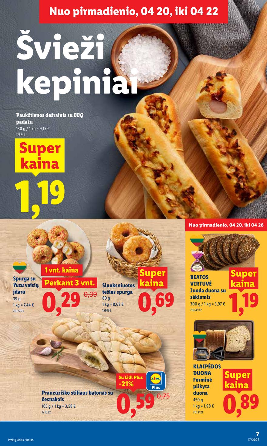 Lidl leidinys akcijos nuo 
  2026-04-20 iki 
  2026-04-26 | Leidinukas.lt puslapis 7