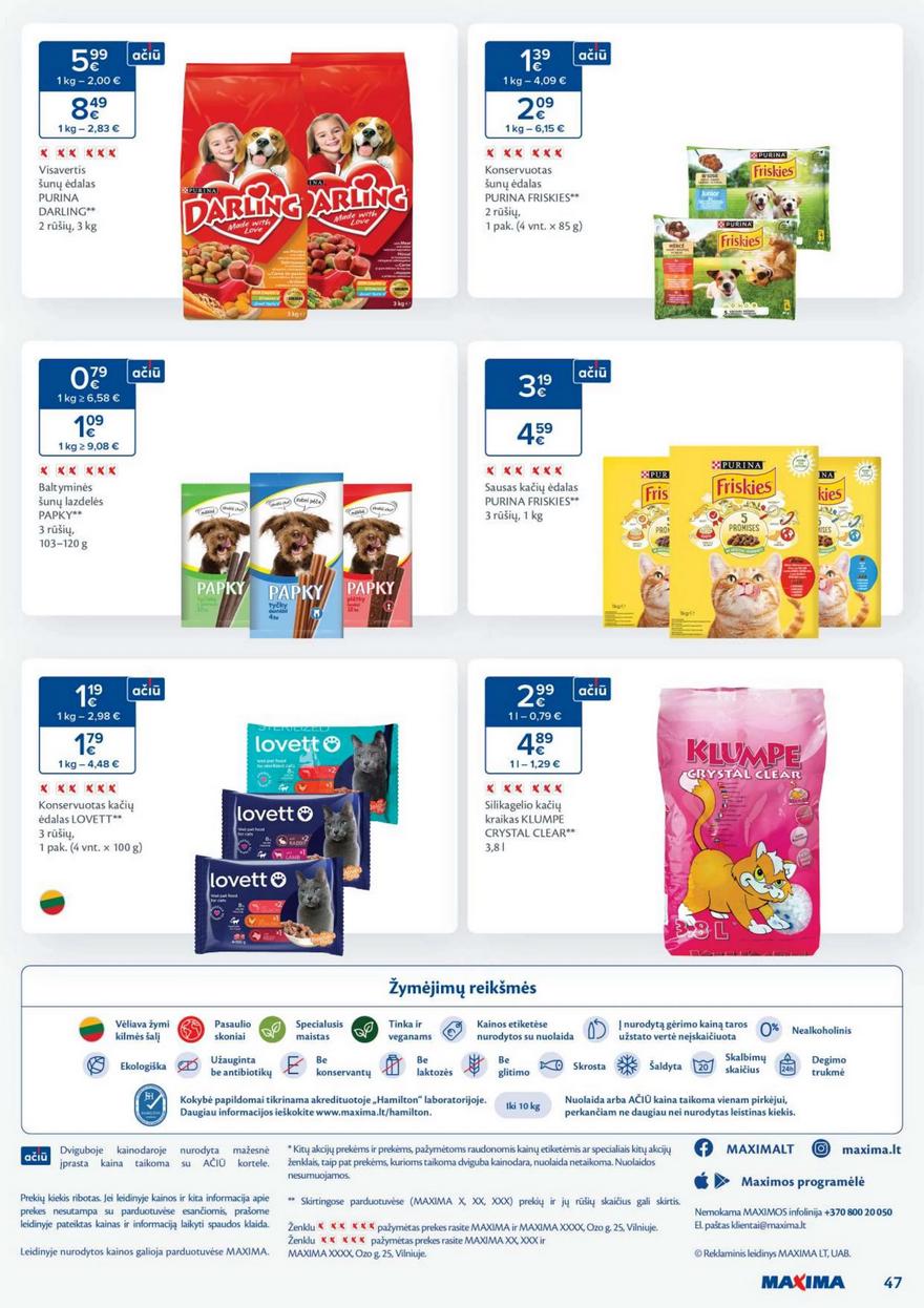 Maxima savaitinis leidinys akcijos nuo 
  2025-09-30 iki 
  2025-10-06 | Leidinukas.lt puslapis 47