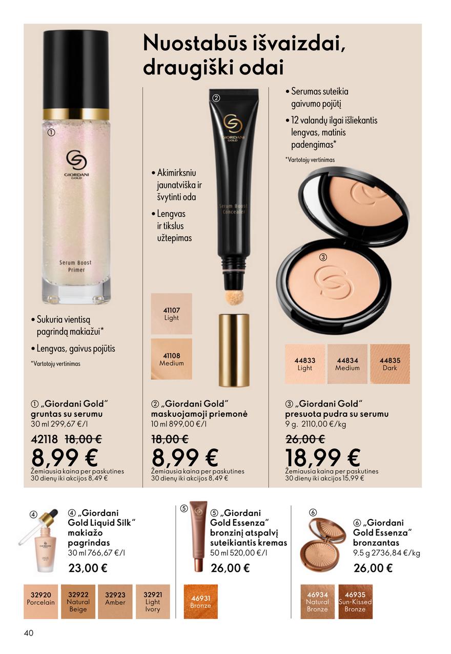 Oriflame katalogas akcijos nuo 
  2025-10-29 iki 
  2025-11-18 | Leidinukas.lt puslapis 40