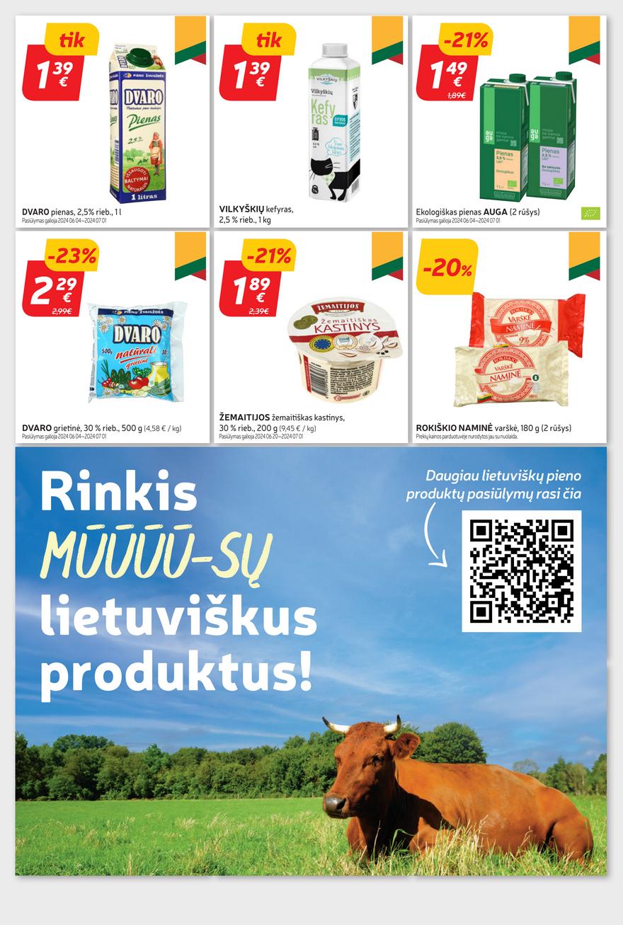 Rimi savaitinis leidinys akcijos nuo 
  2024-06-25 iki 
  2024-07-01 | Leidinukas.lt puslapis 22
